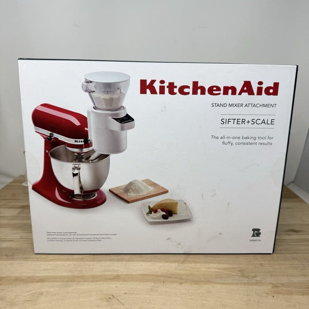 KitchenAid All In One Sifter Scale Stand Mixer Attachment - Open Box